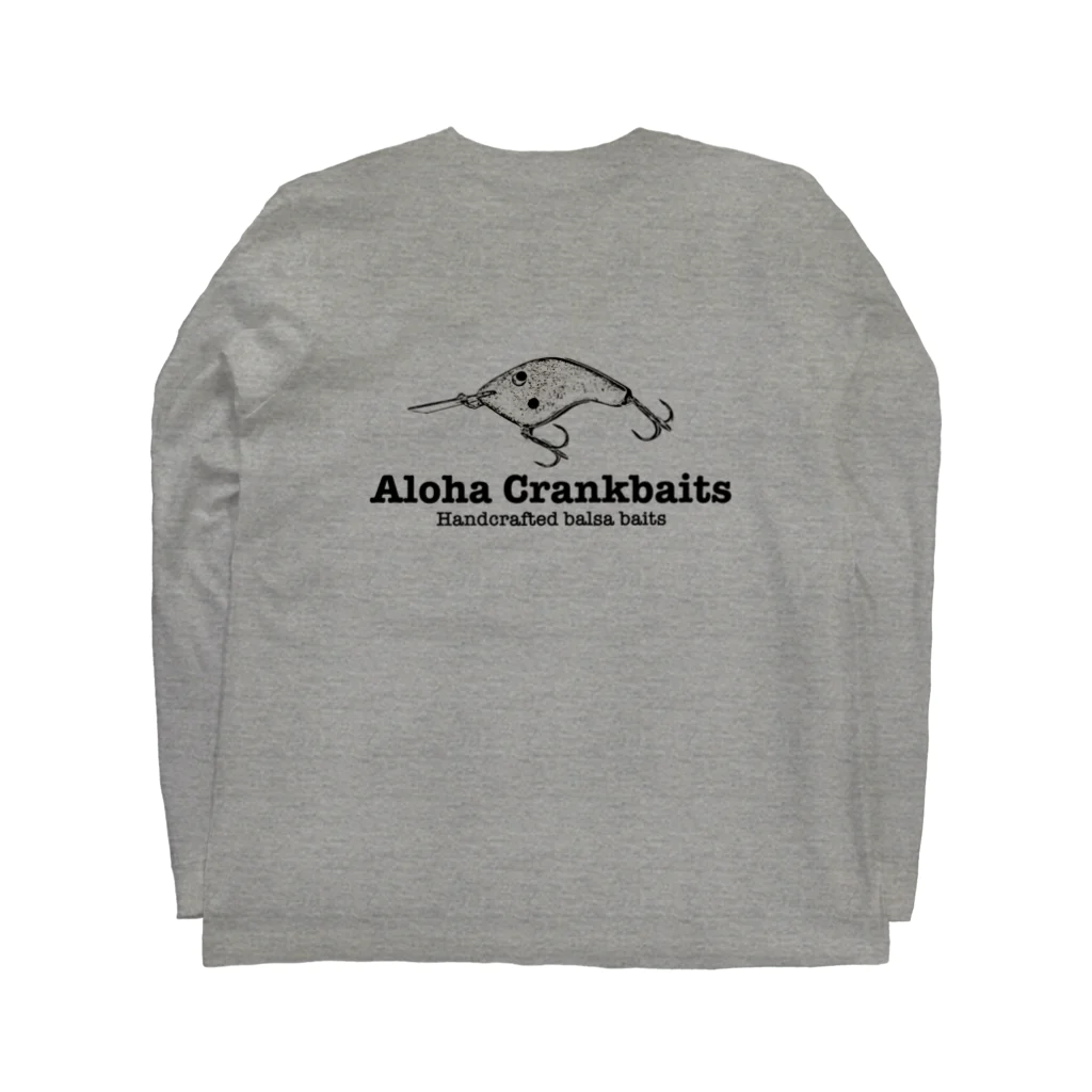 フィッシングサロン心斎橋ONLINEのアロハクランクベイツ Long Sleeve T-Shirt :back