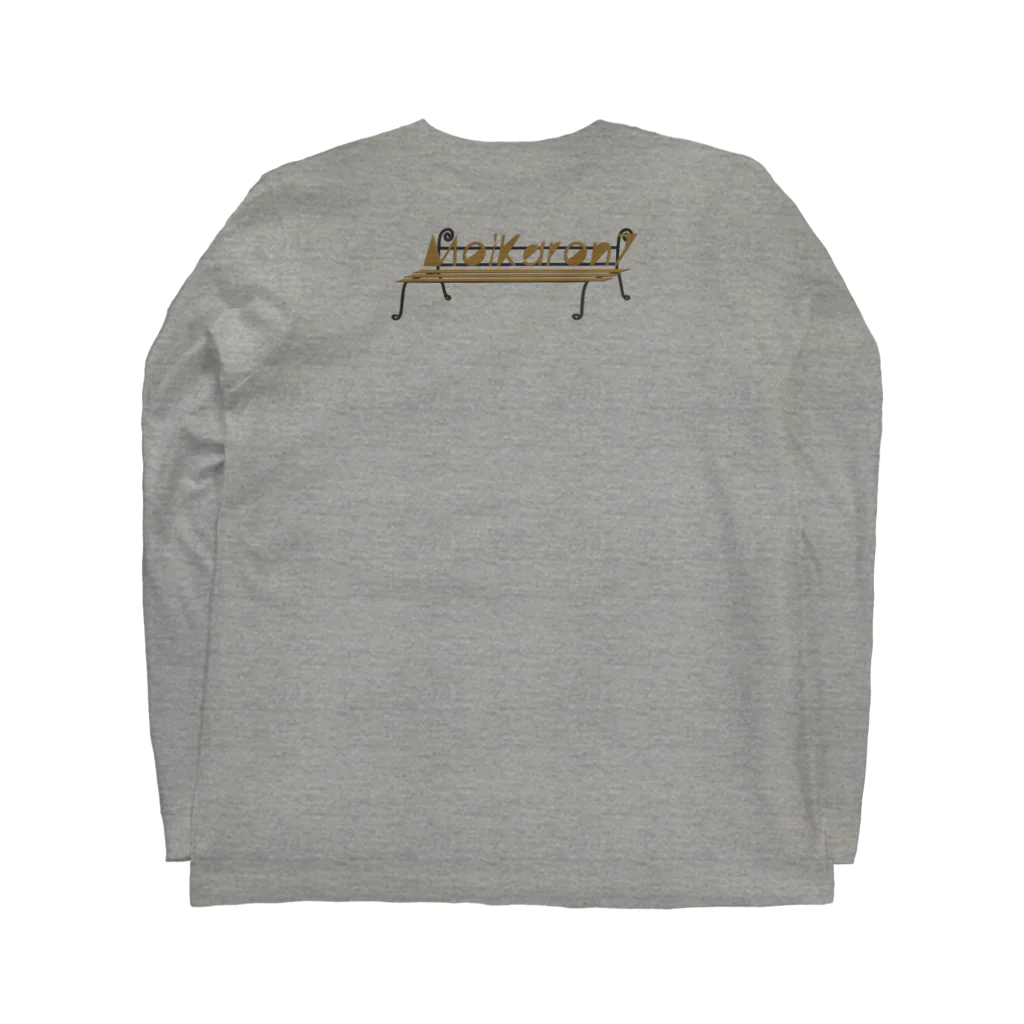 MolKaronのMolKaron7　ロゴと風船 Long Sleeve T-Shirt :back