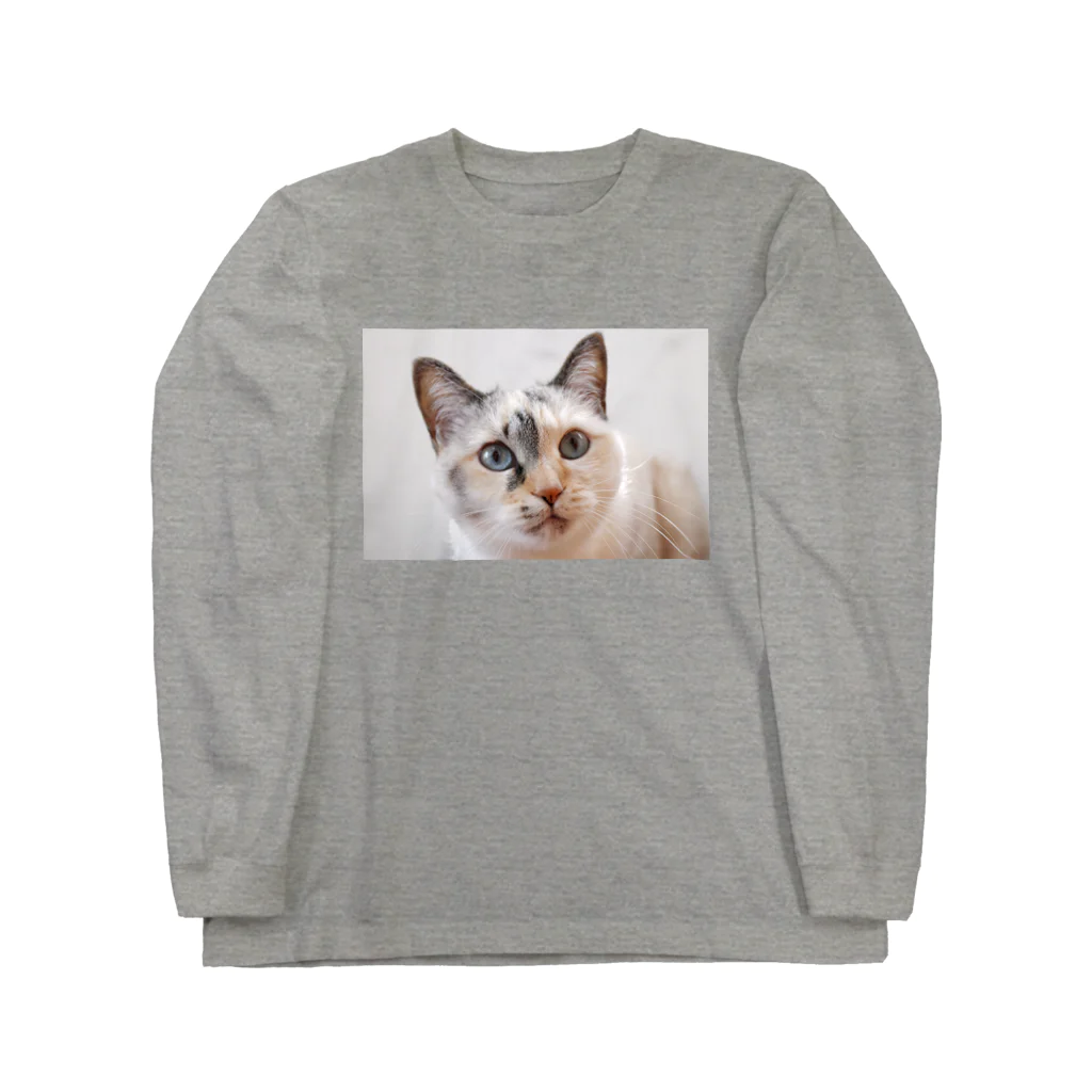 モコネコSHOPのMIXねこ Long Sleeve T-Shirt