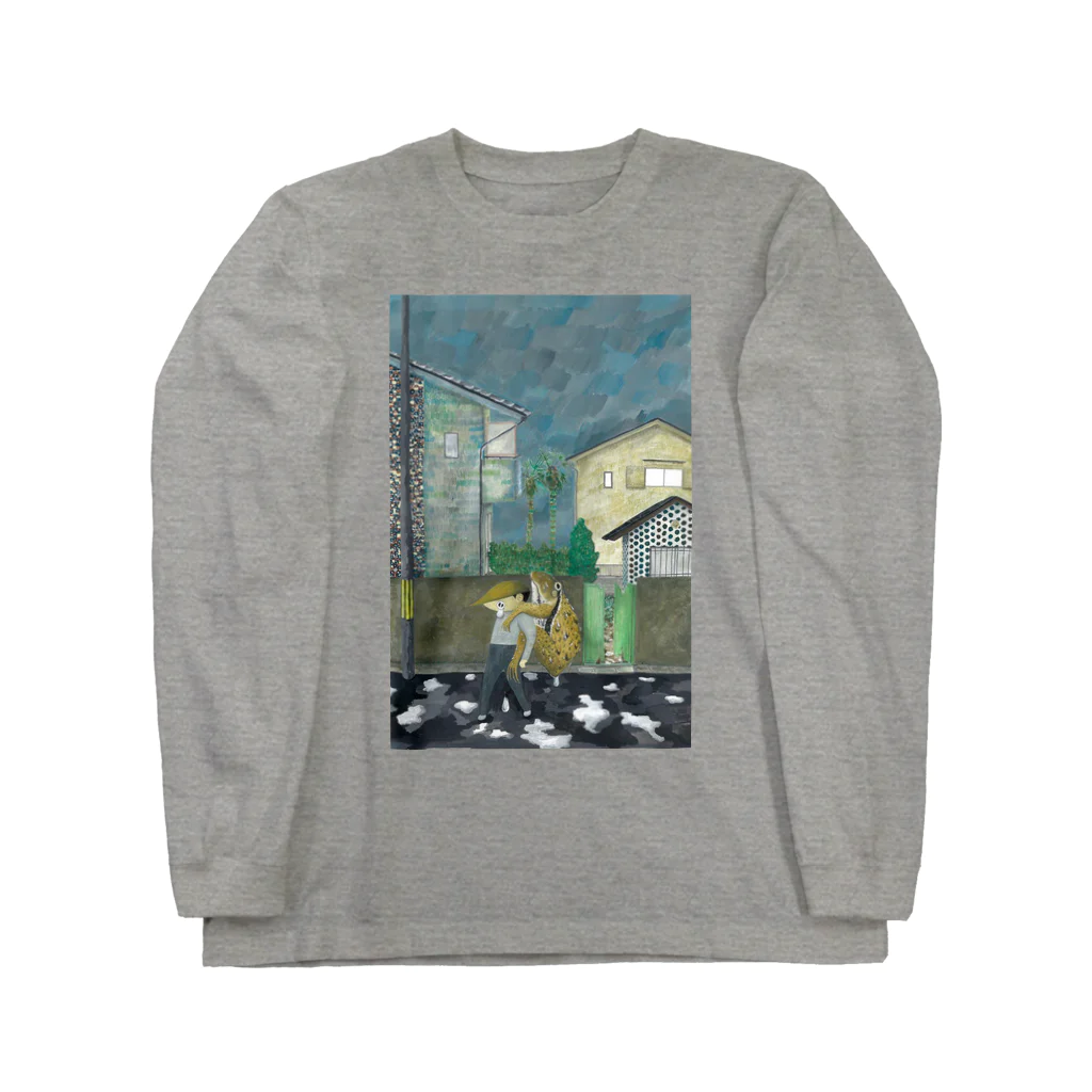 ハダタカヒトのカエル Long Sleeve T-Shirt