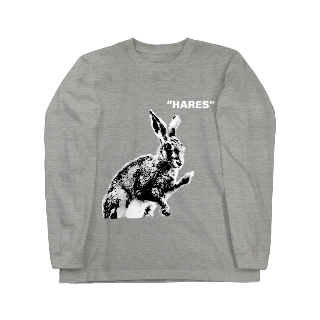 AngelRabbitsの"HARES" ロングスリーブTシャツ