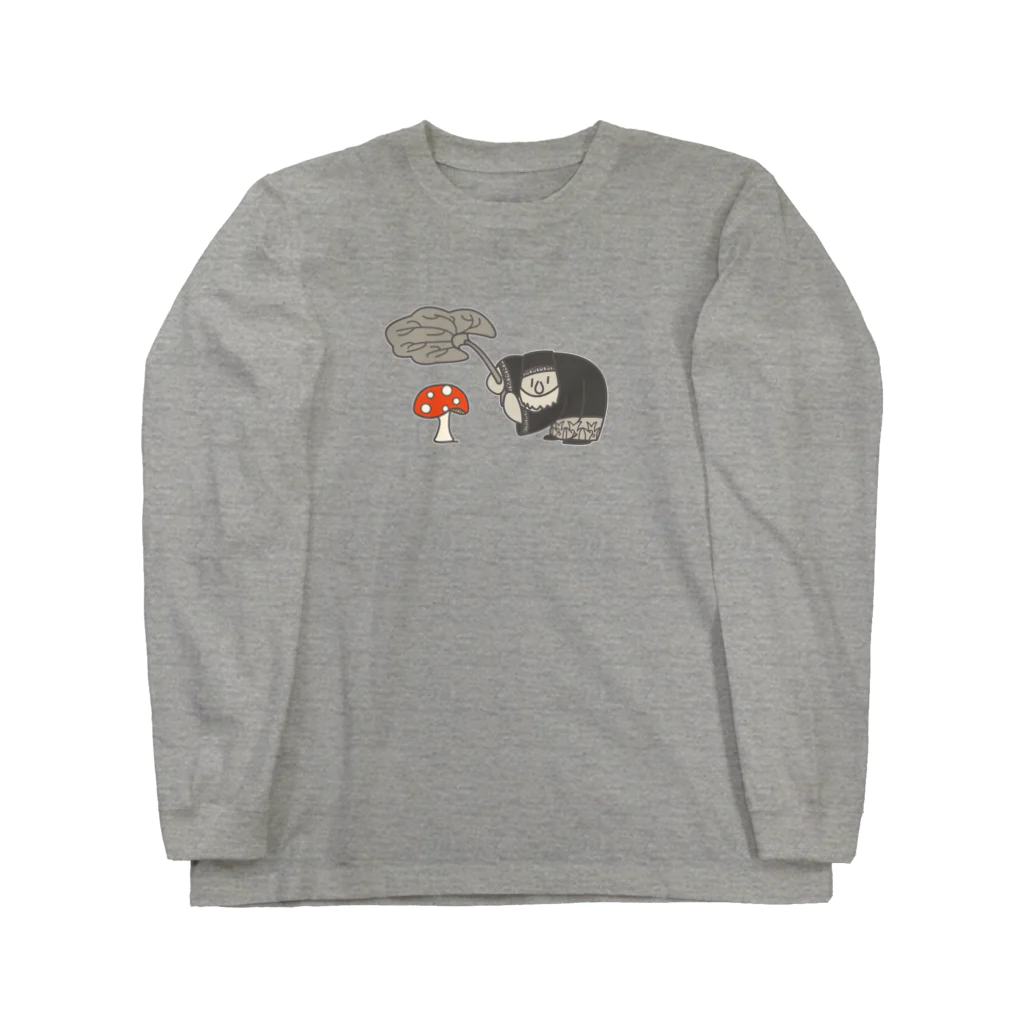 ari designの優しいコロポックル Long Sleeve T-Shirt