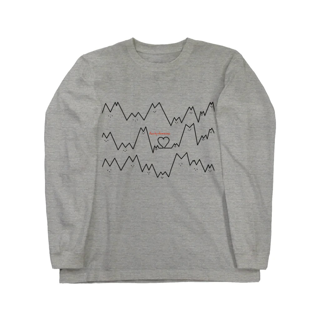 with_puyoの不整脈の原因 Long Sleeve T-Shirt