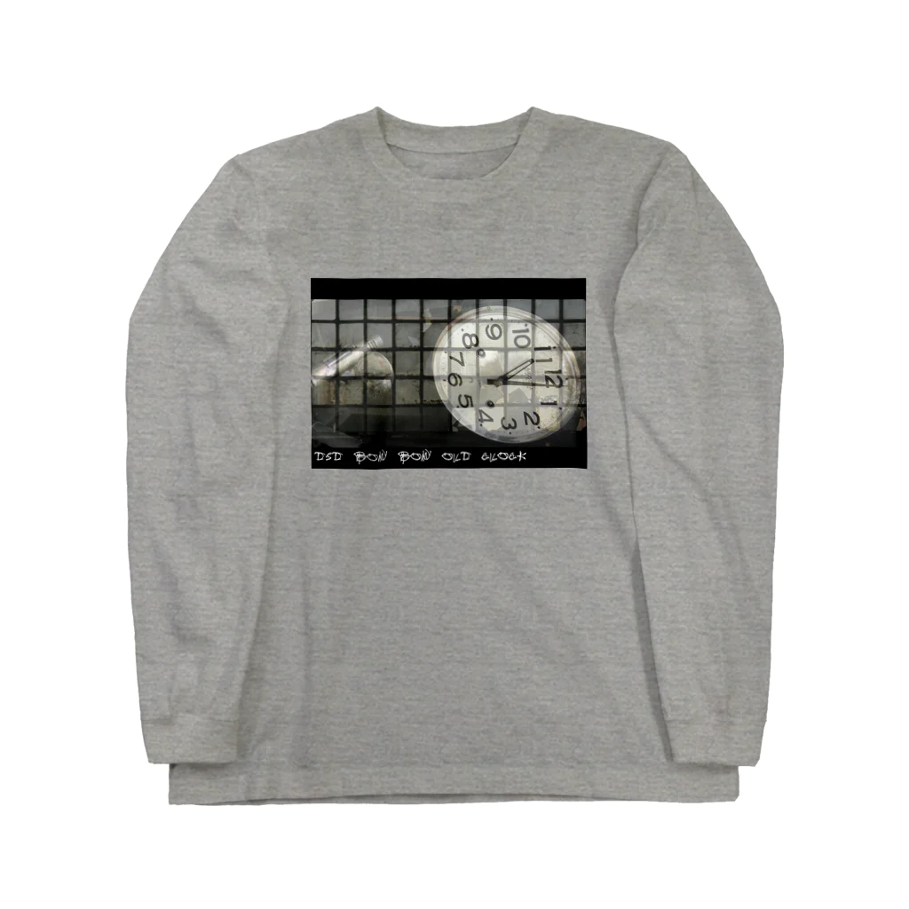 CRAZYSOUND? / DTM作曲用MUSICBOX　DSD録音サンプリング音源　KONTAKT・SOUNDFONT・WAV・EXS24の柱時計 Long Sleeve T-Shirt