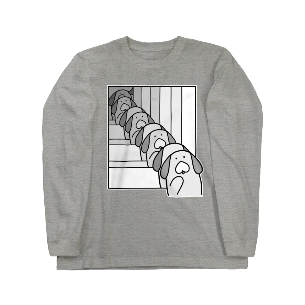 いぬの合わせ鏡ンワねぇ…… Long Sleeve T-Shirt