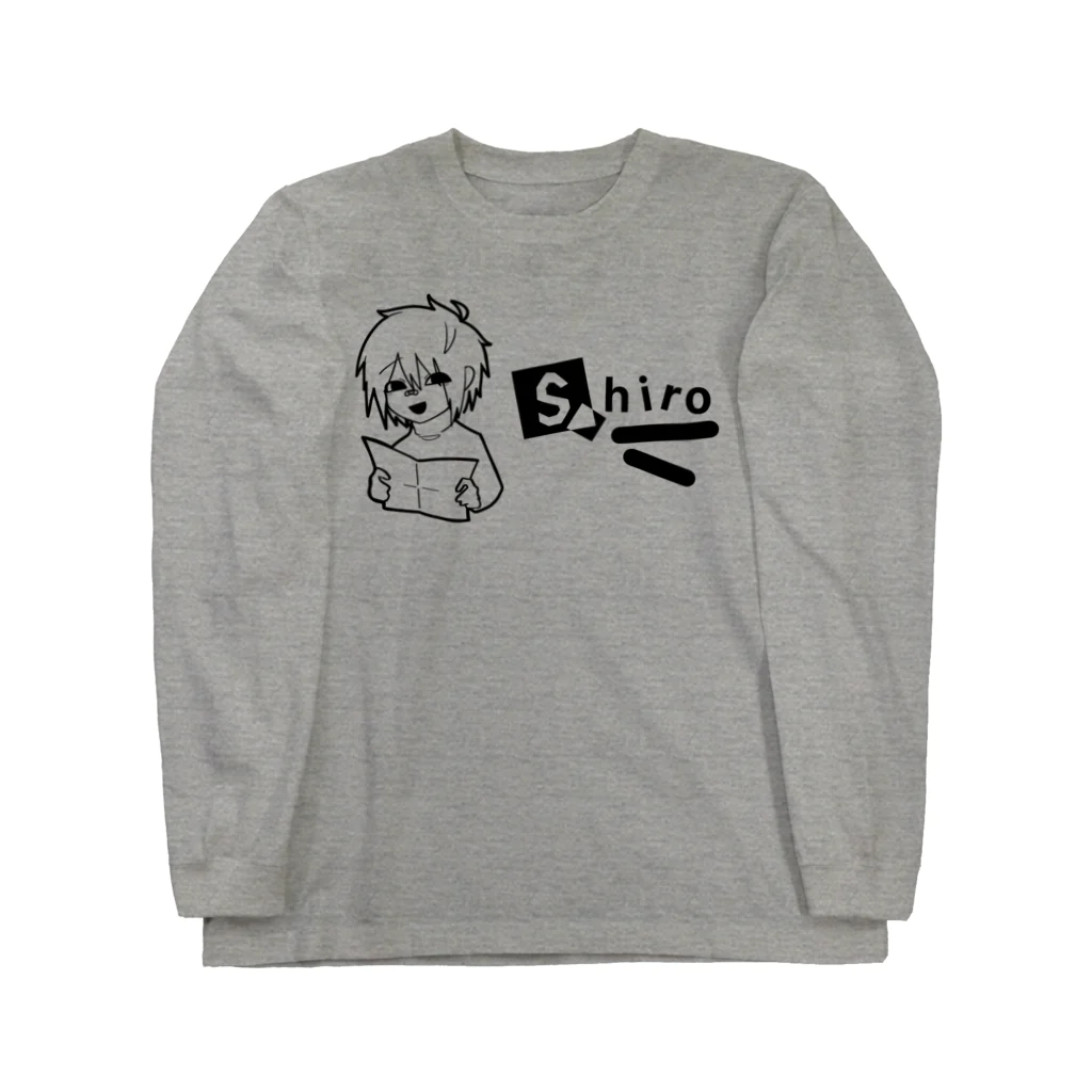 シロ君うーうううー｜エレナの一緒に修学旅行まわろうぜ、シロ君 Long Sleeve T-Shirt