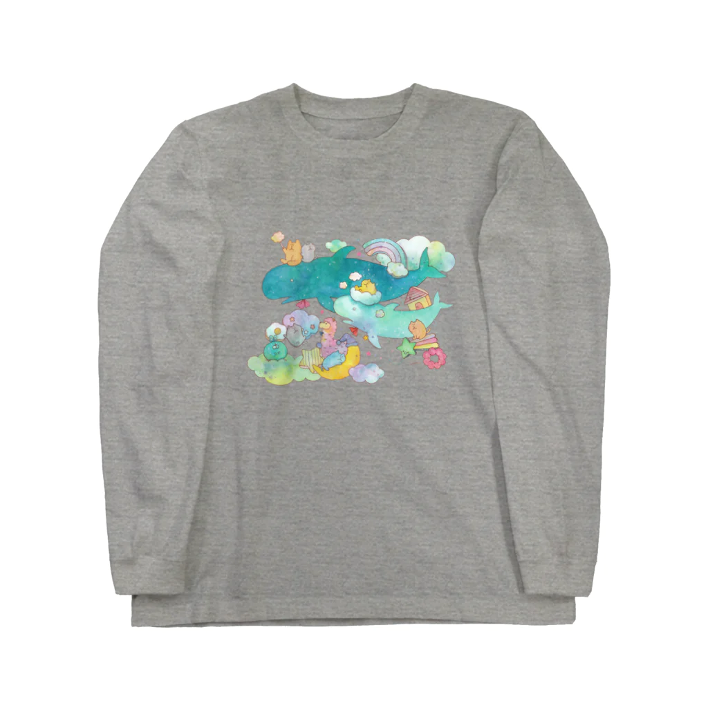 NONKI NIKKIのオキゴンドウの夢 Long Sleeve T-Shirt