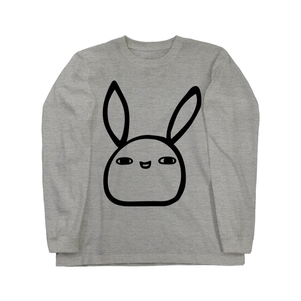 ひよこのもり工房の悪い顔のサイトウサン Long Sleeve T-Shirt