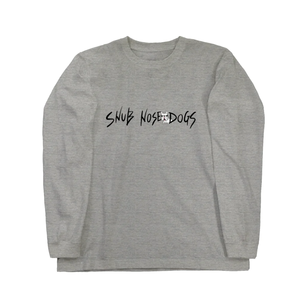 ブヒーズのSNUB NOSE DOGS※フレンチブルドッグ※Ⅱ ロングスリーブTシャツ