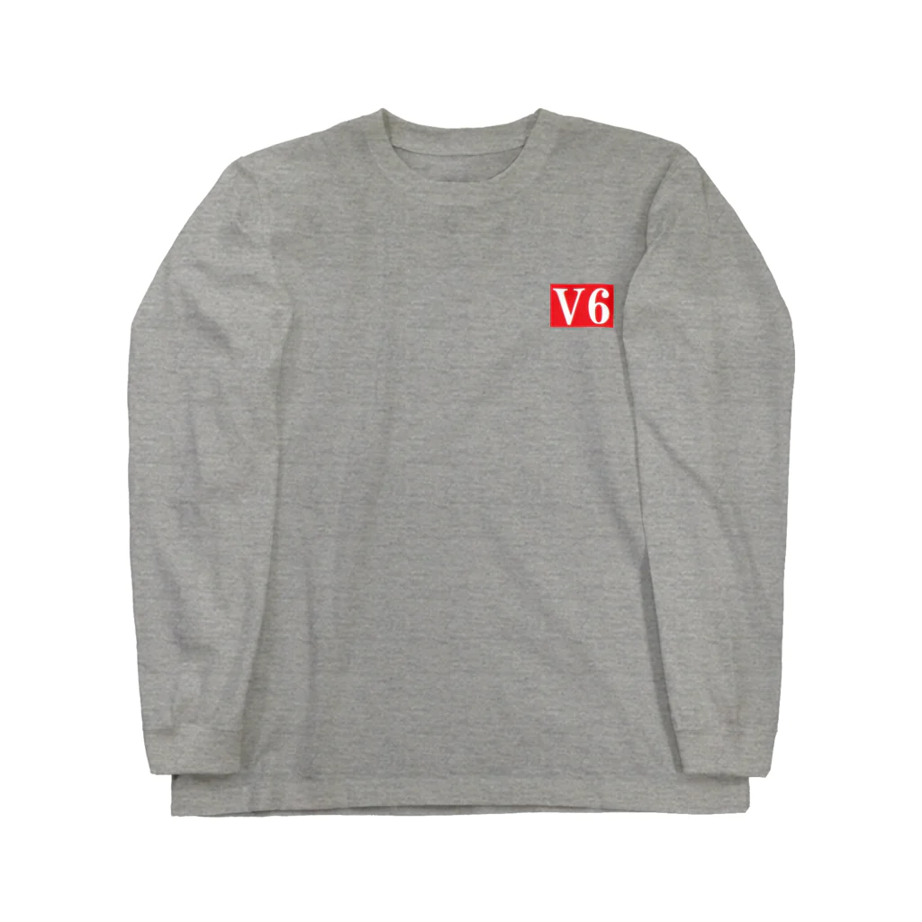 アメリカンベース のV6  グッズ　(ヴイロク) ロングスリーブTシャツ