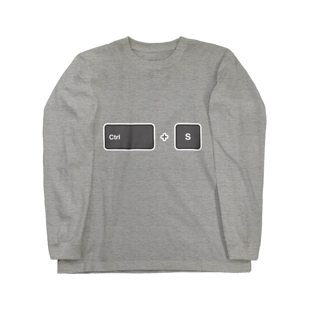 ヤイルデザインのControl + S Long Sleeve T-Shirt