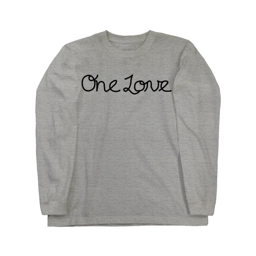 loveapplefactoryのONE LOVE Long Sleeve T-Shirt