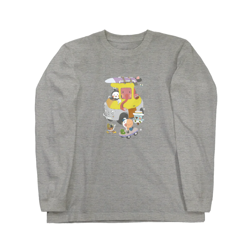 mugsの海へ行こう！ Long Sleeve T-Shirt