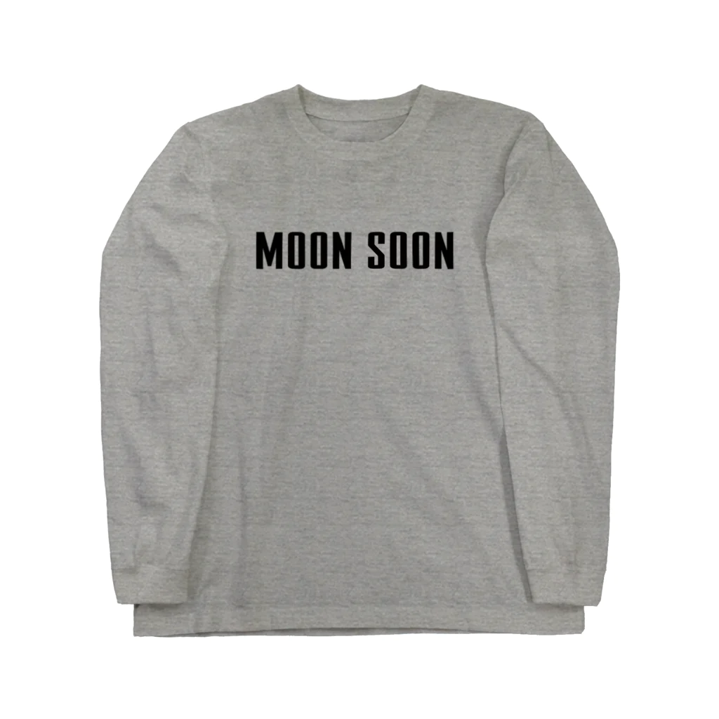 【仮想通貨】ADKグッズ専門店 のMOON SOON ロングスリーブTシャツ