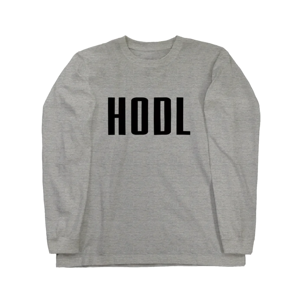 【仮想通貨】ADKグッズ専門店 のHODL Long Sleeve T-Shirt