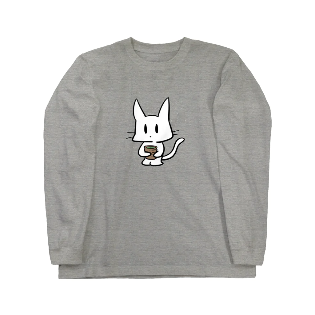 コウの一息にゃんこ Long Sleeve T-Shirt