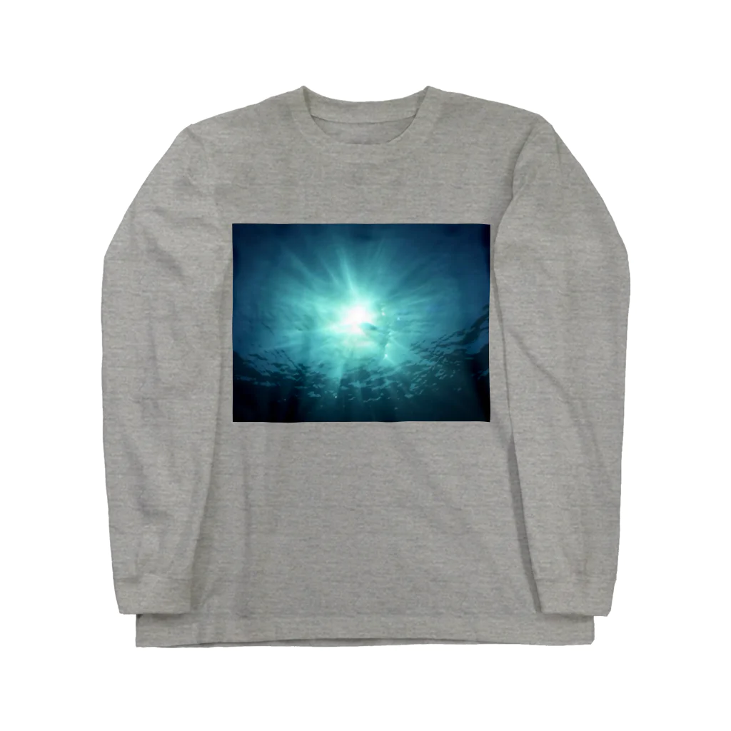 Tadokoroの水中から見上げる Long Sleeve T-Shirt