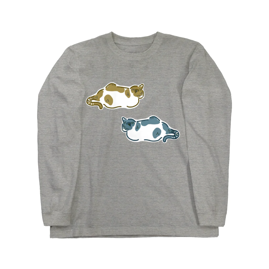 タワラ　コウイチのneko-neko ロングスリーブTシャツ