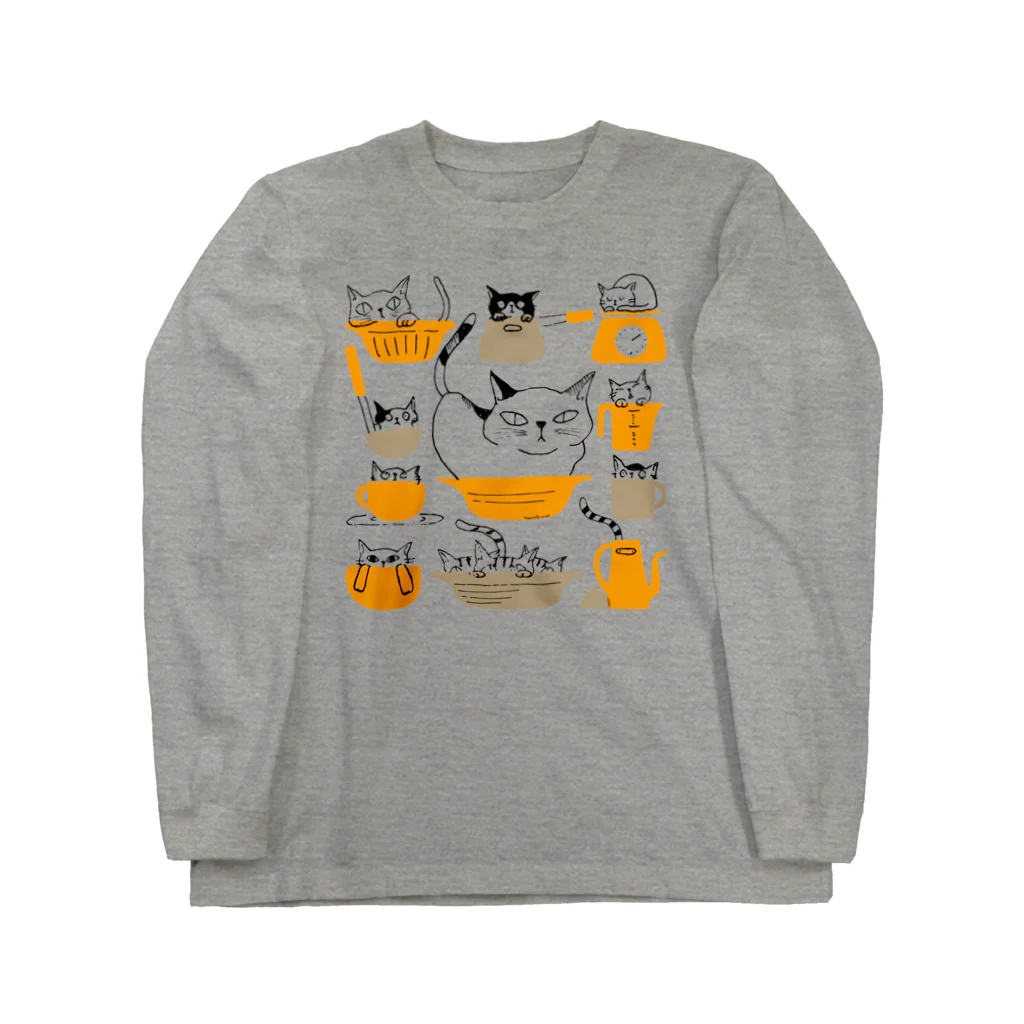 たろくろのキッチンNeko Long Sleeve T-Shirt