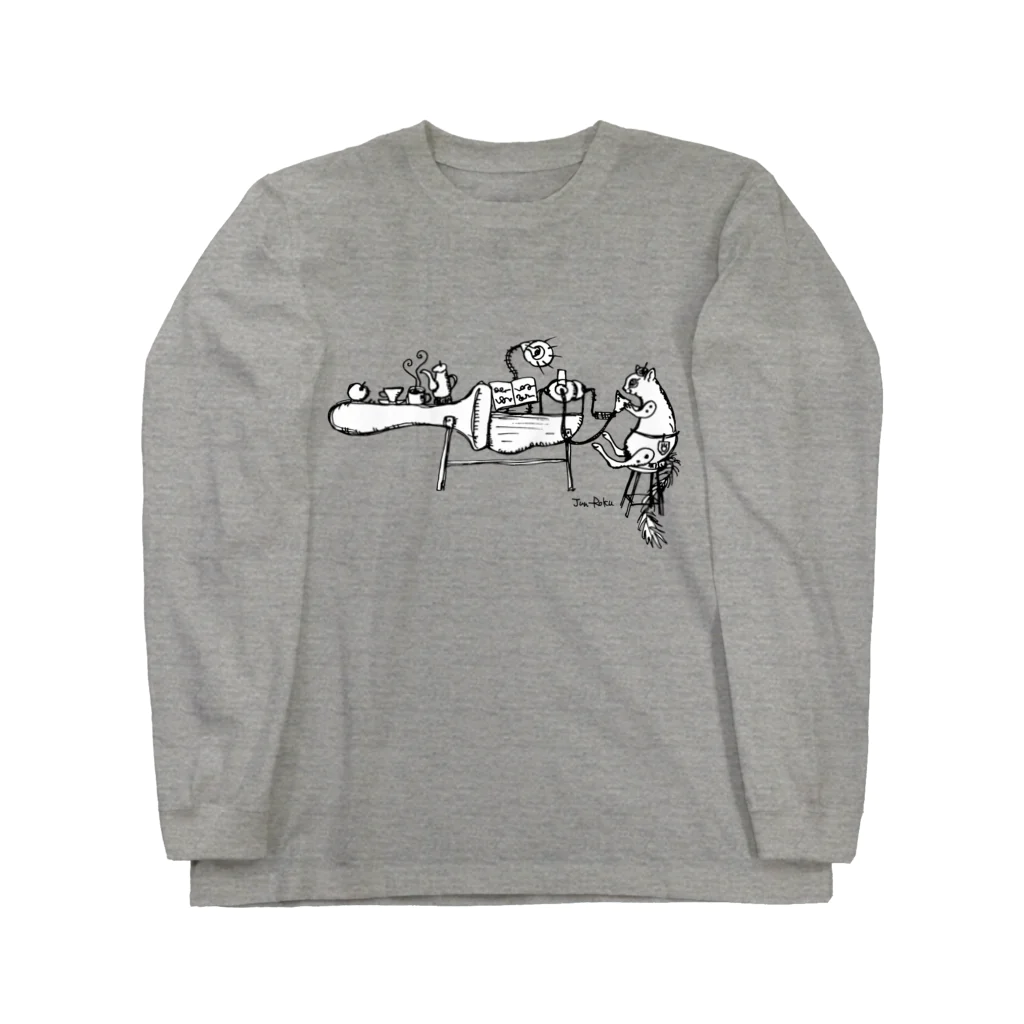 馴鹿 Jun-Rokuの録音係のリス Long Sleeve T-Shirt