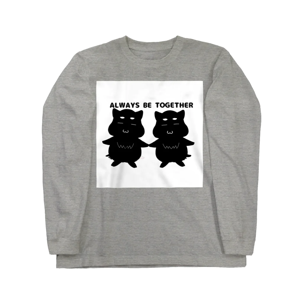 まいにち、きなこちゃんと。のAlways be together! Long Sleeve T-Shirt