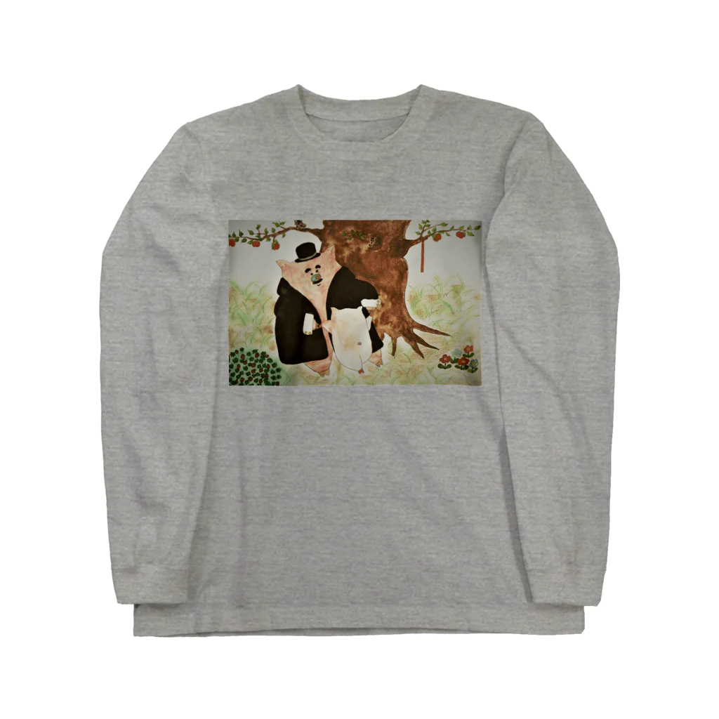 花と雲のドロシー♡パパとダンス Long Sleeve T-Shirt