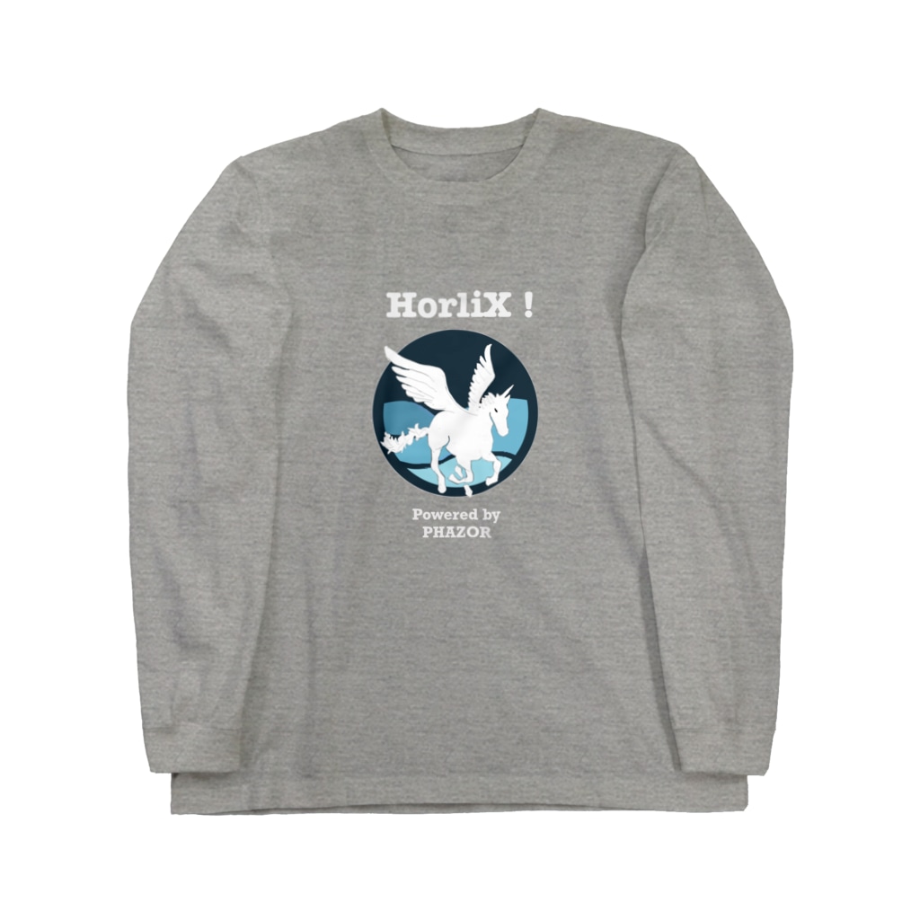 PHAZOR 公式のHorliX Tシャツ Long Sleeve T-Shirt
