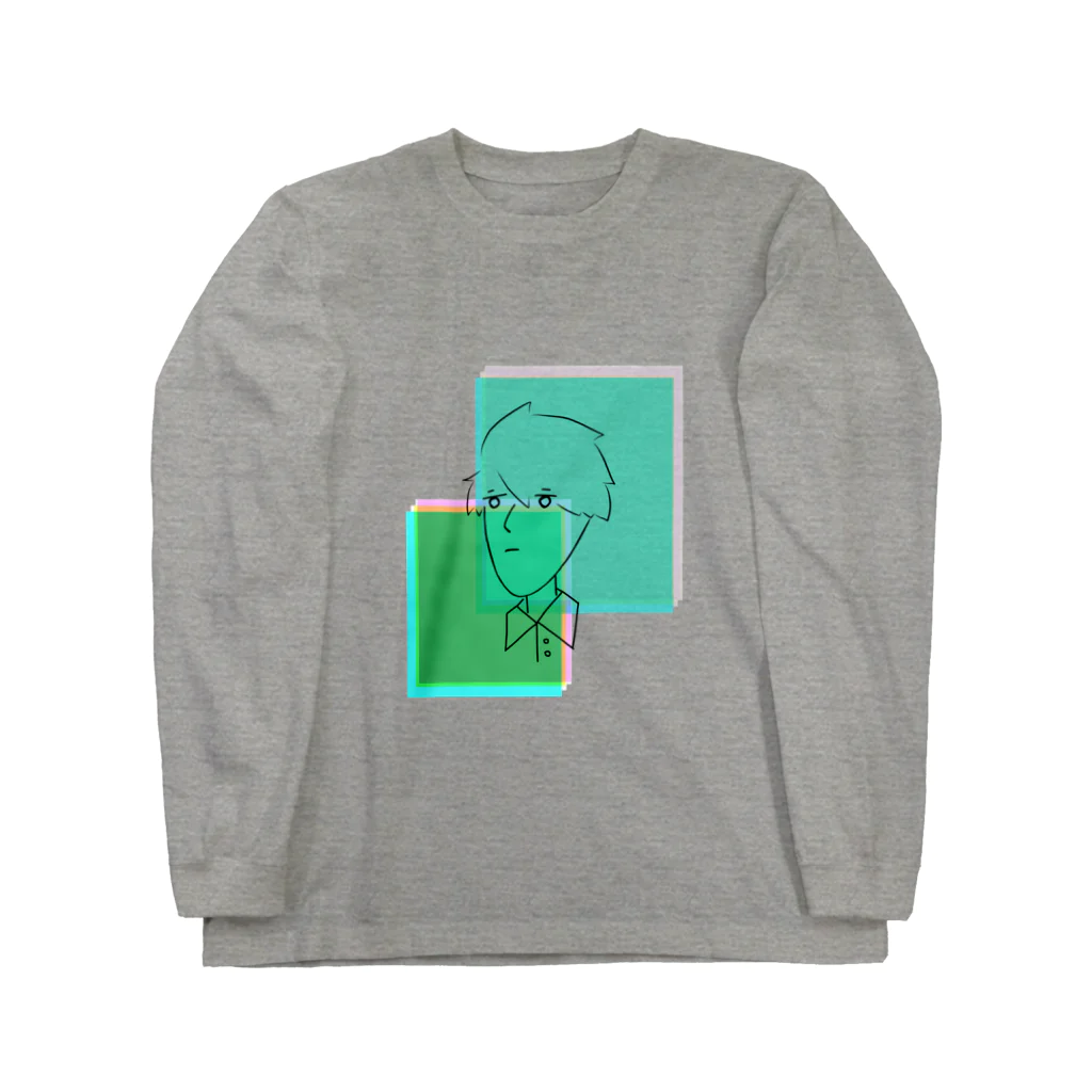 凩 灯の現実逃避くん Long Sleeve T-Shirt