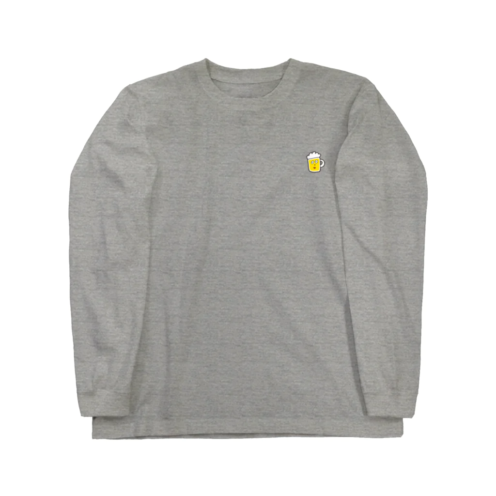 マルメンチグループのビールメンチくん Long Sleeve T-Shirt