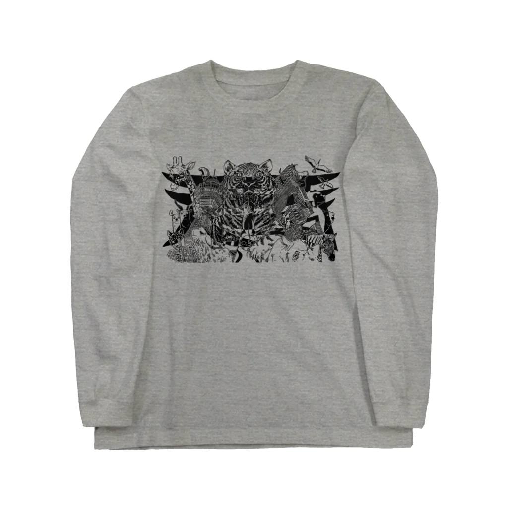 aaaaiWORKSのおみせの天王寺(横) Long Sleeve T-Shirt