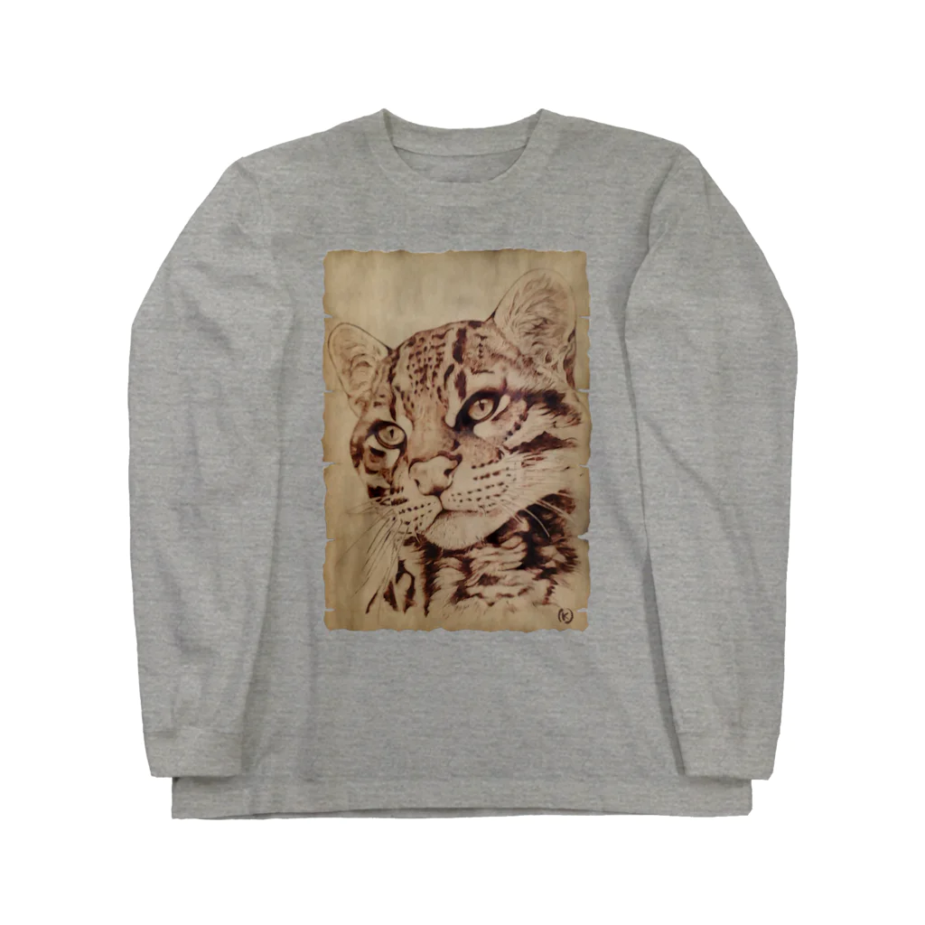 nature boxのオセロット Long Sleeve T-Shirt