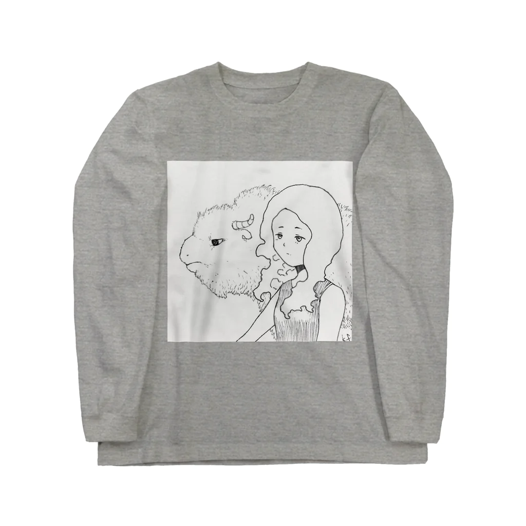 ★ 藤崎幾何 ★ illustrationの友達 Long Sleeve T-Shirt