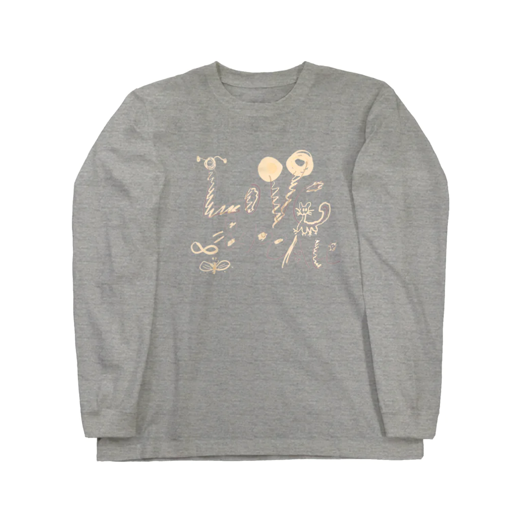 LsDF   -Lifestyle Design Factory-のチャリティー【LOVE&PEACE】 Long Sleeve T-Shirt