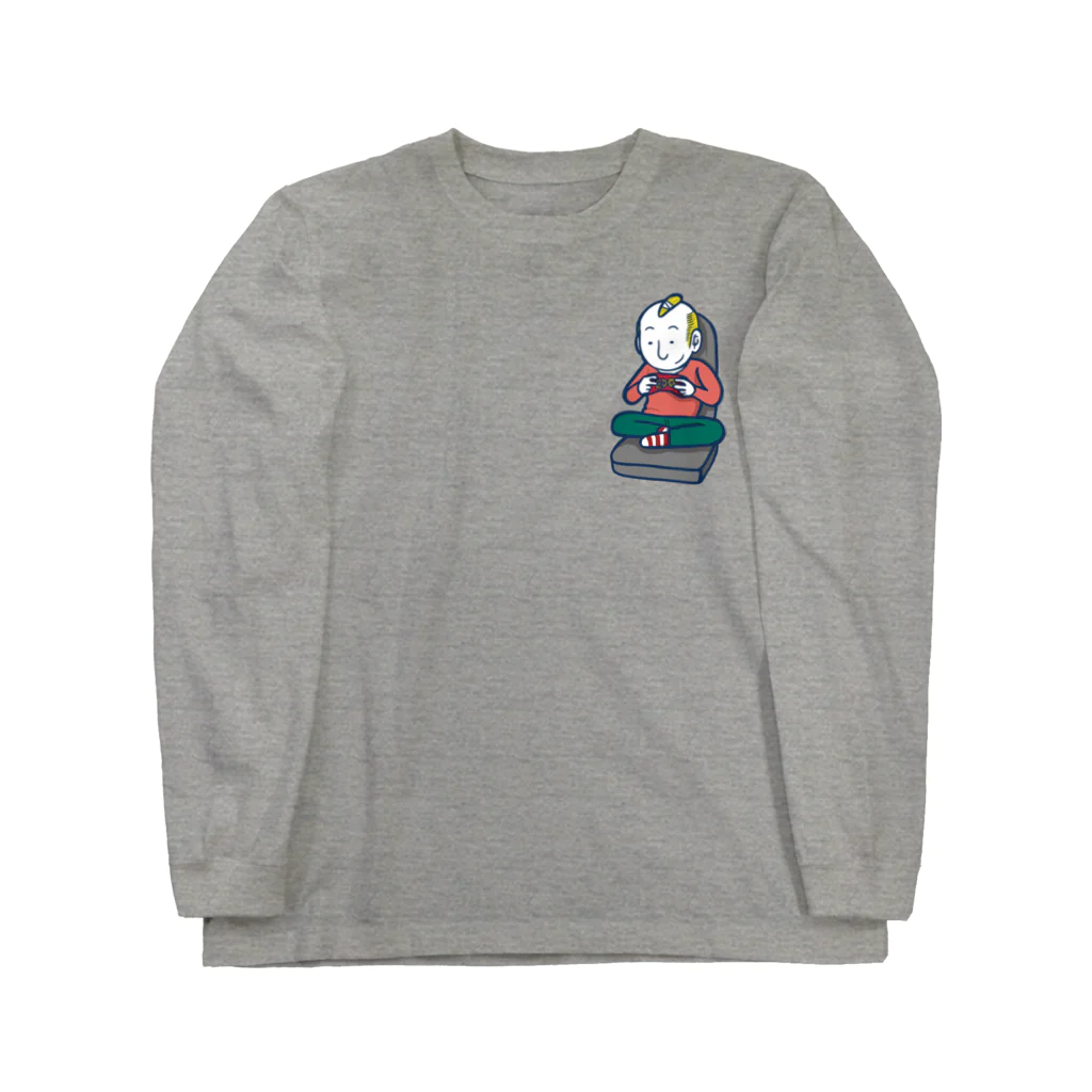 Oedo CollectionのGaming Boy／濃色ロングスリーブTシャツ Long Sleeve T-Shirt