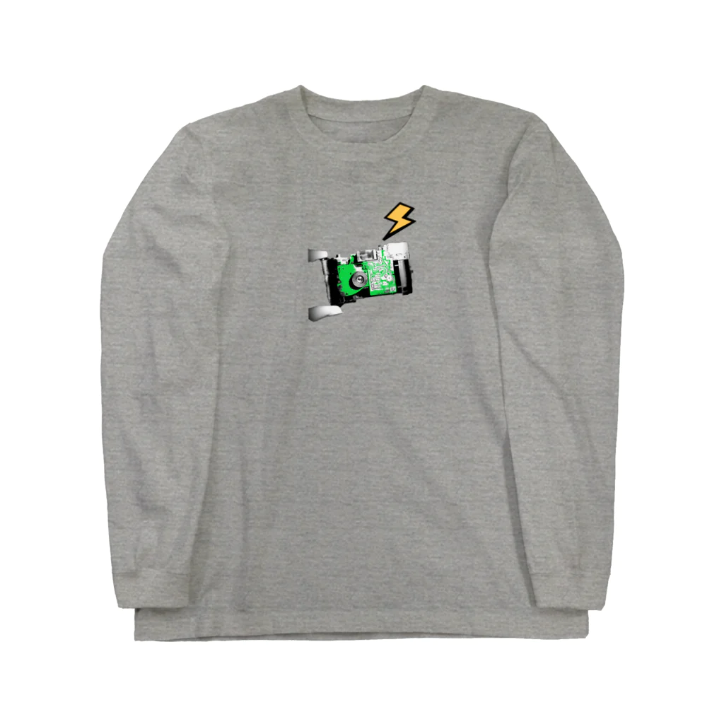 410kiki_shopの使い捨てカメラ_解体 Long Sleeve T-Shirt