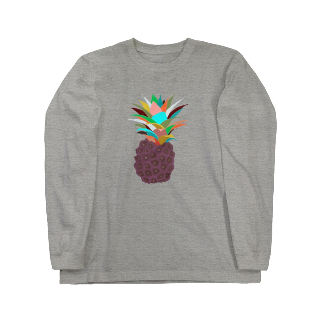パイナップル 9th Wave You Co のロングスリーブtシャツ通販 Suzuri スズリ パイナップル 9th Wave You Co のロングスリーブtシャツ通販 Suzuri スズリ