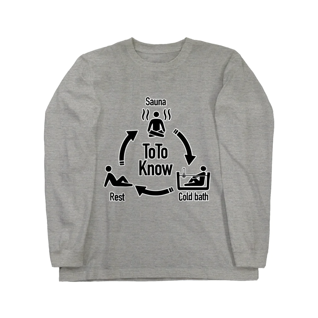 くいなの母の整う(シンプルver.) Long Sleeve T-Shirt