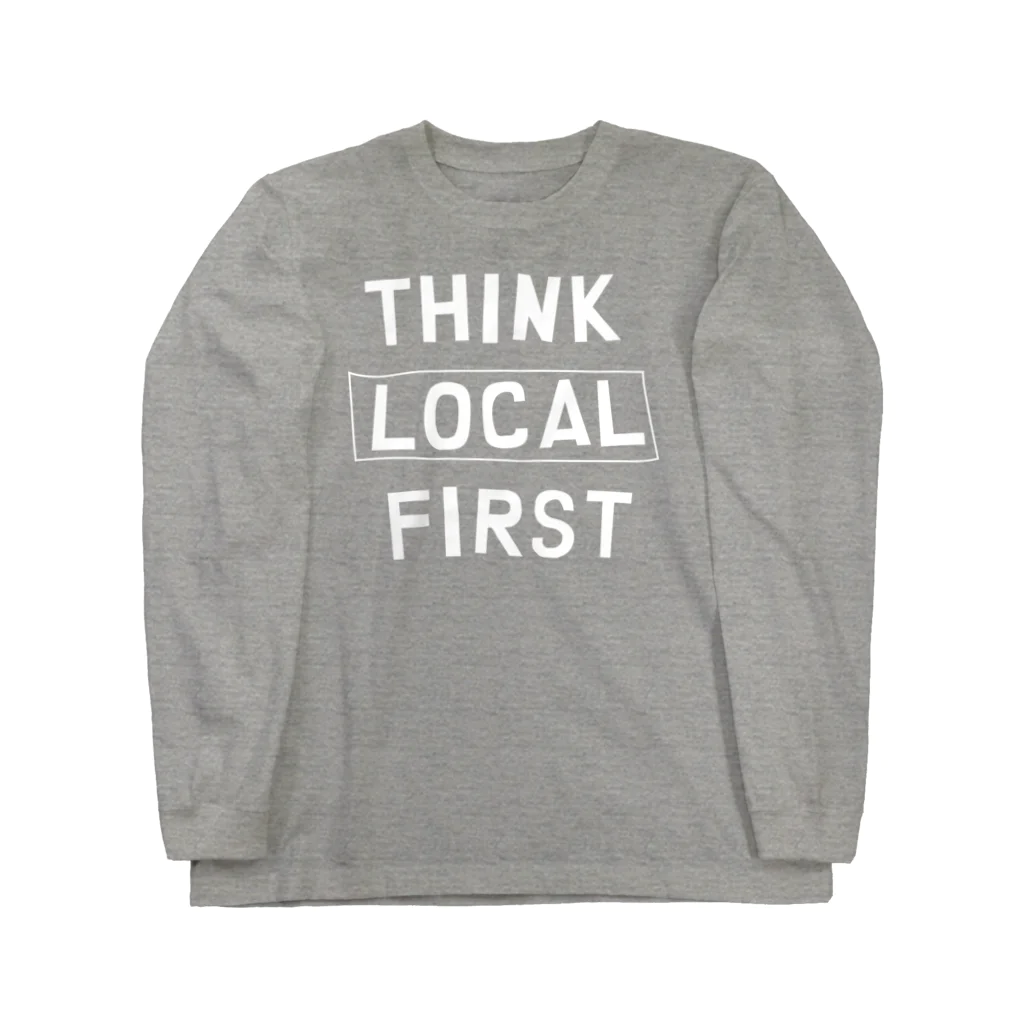 コドモ時々オトナのTHINKLOCALFIRST ロングスリーブTシャツ