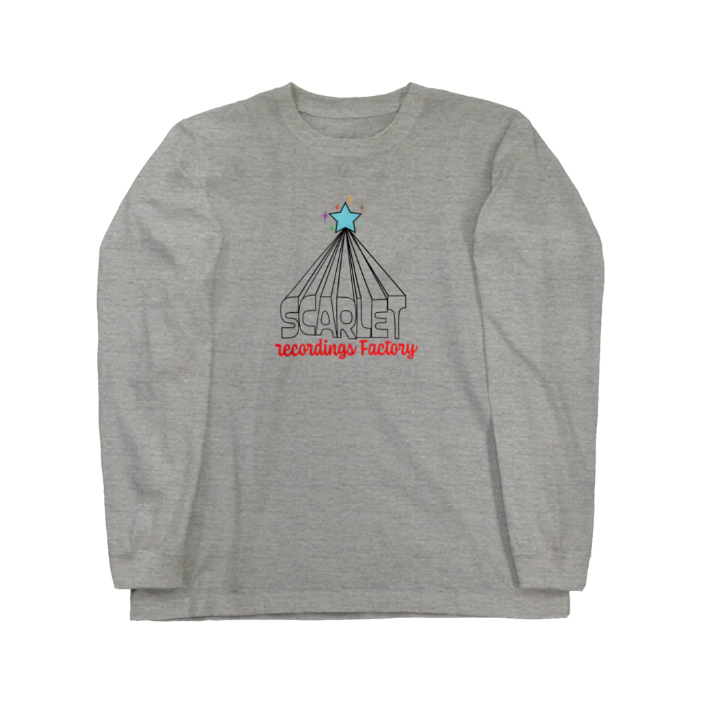 SCARLET recordings FactoryのStar & Star Logo Long Sleeve T-Shirt