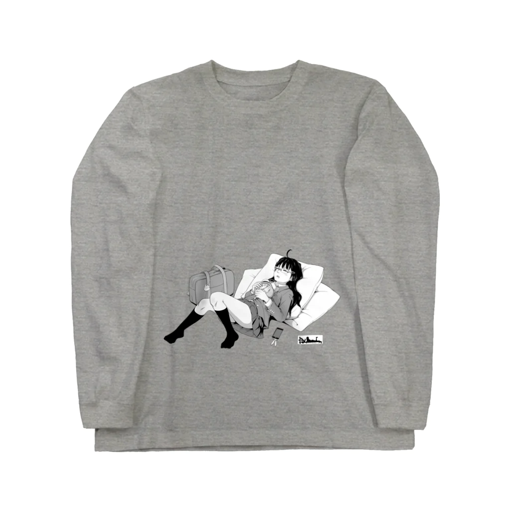 AkiAkaneの寝っころGIRL vol.4『小石倉かな子』 Long Sleeve T-Shirt