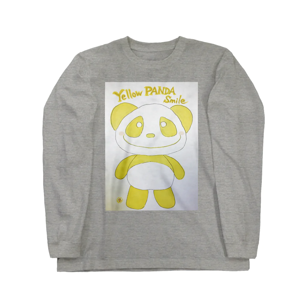 イエローパンダ スマイルのイエローパンダスマイル♡ Long Sleeve T-Shirt