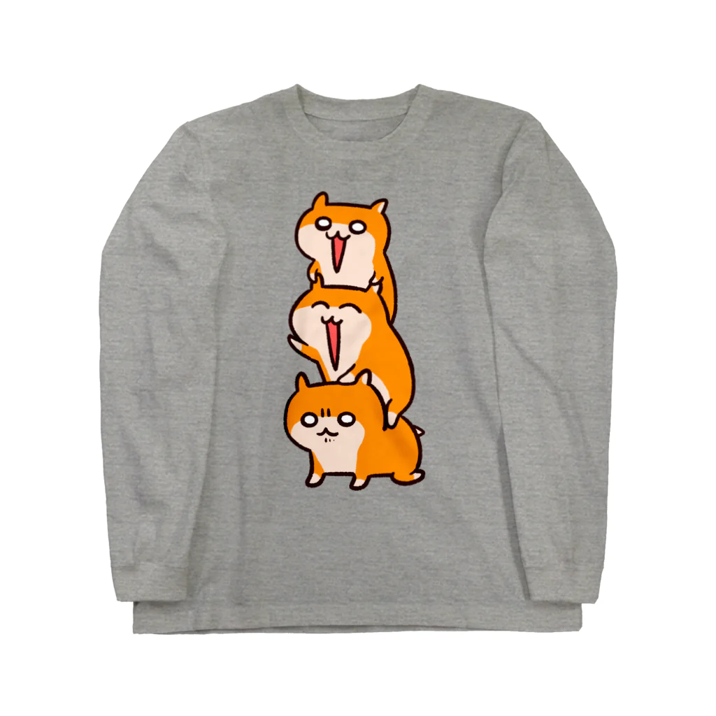 NORICOPOのクソハムトリオ Long Sleeve T-Shirt