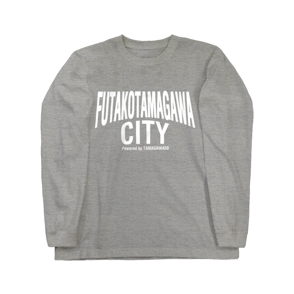 たまがわ50のFUTAKOTAMAGAWA CITY Long Sleeve T-Shirt