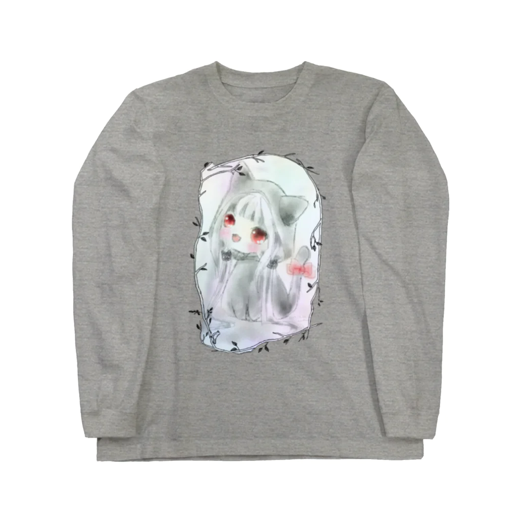 かめころんの黒猫アメル♪ Long Sleeve T-Shirt