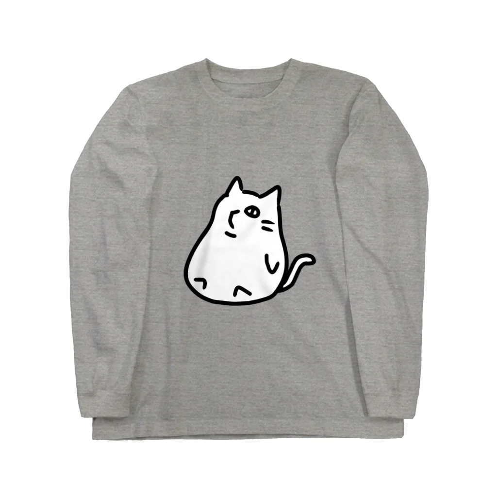 エクレアンショップの天空をみる猫 Long Sleeve T-Shirt