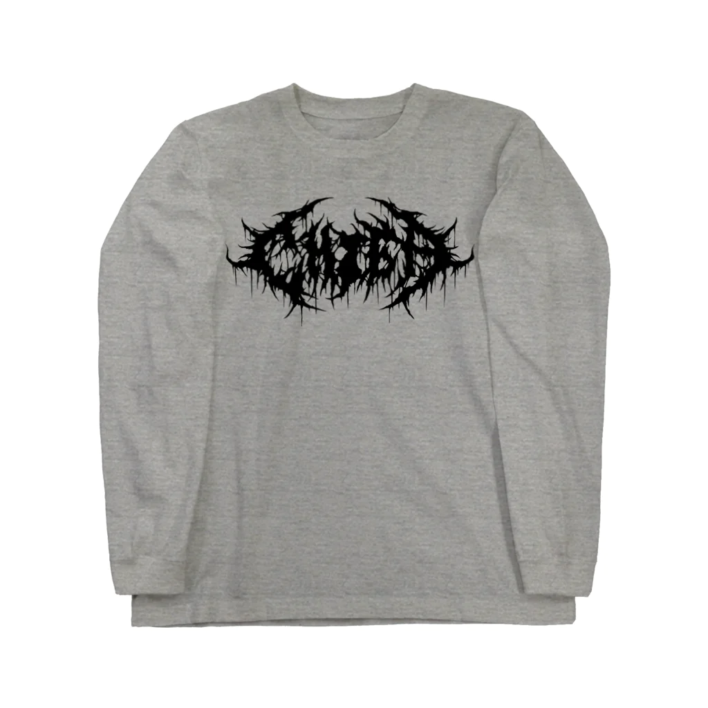 Toshihiro Egawa Artのデスメタル千葉 / DEATH METAL CHIBA  ロングスリーブTシャツ