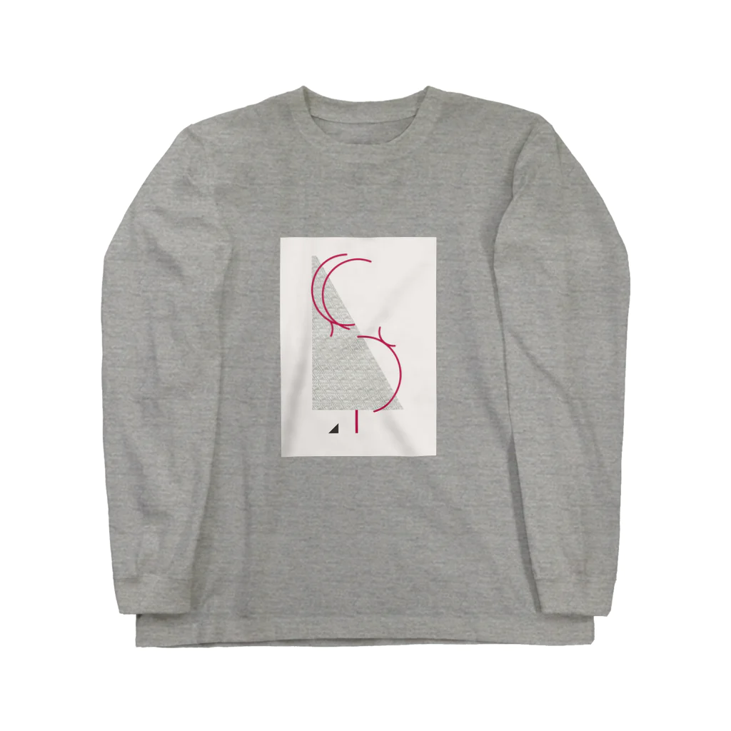 検討中のピンヒールの女の子 Long Sleeve T-Shirt