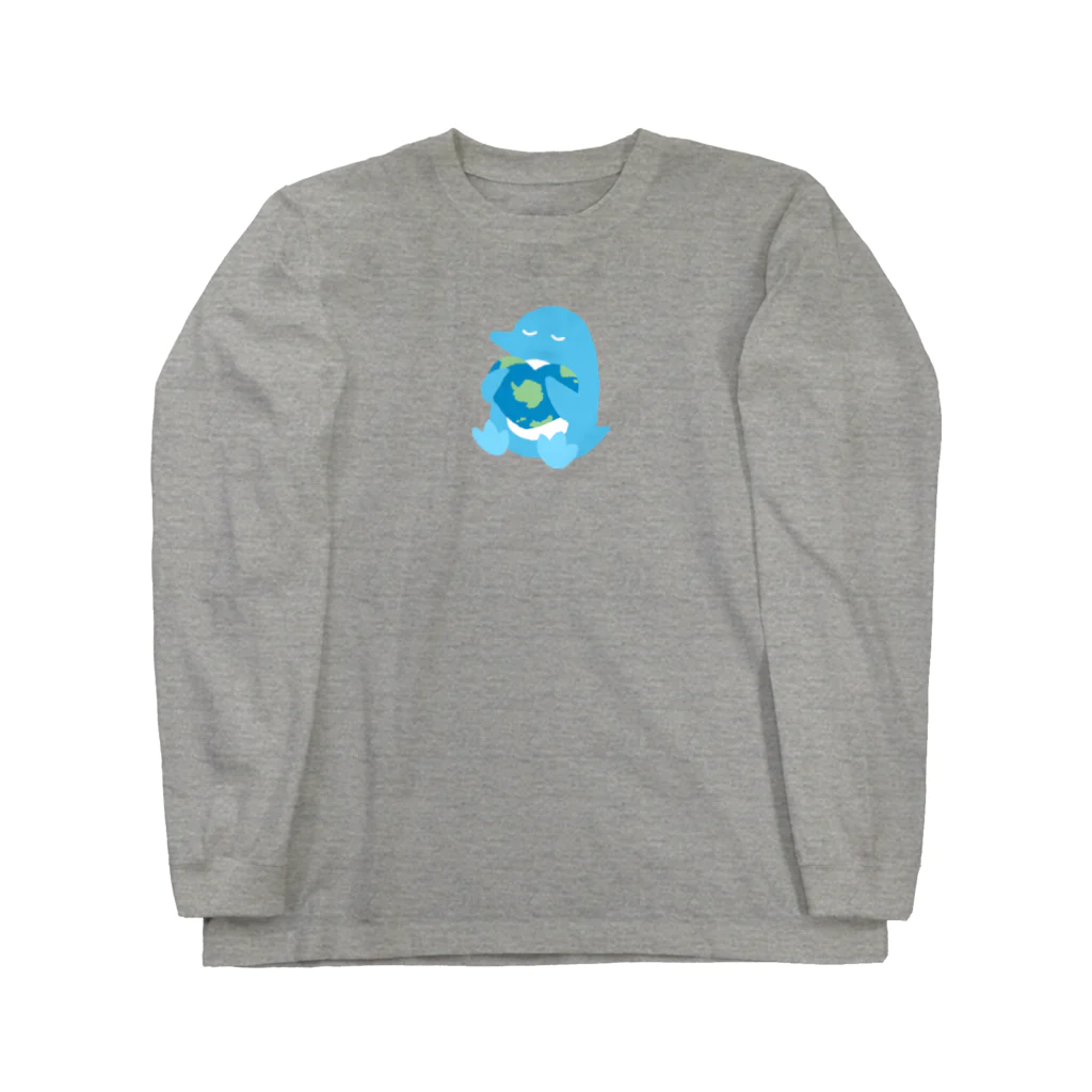 This is Mine（ディスイズマイン）の【寄付つき】#WorldPenguinDay（両面プリント） Long Sleeve T-Shirt