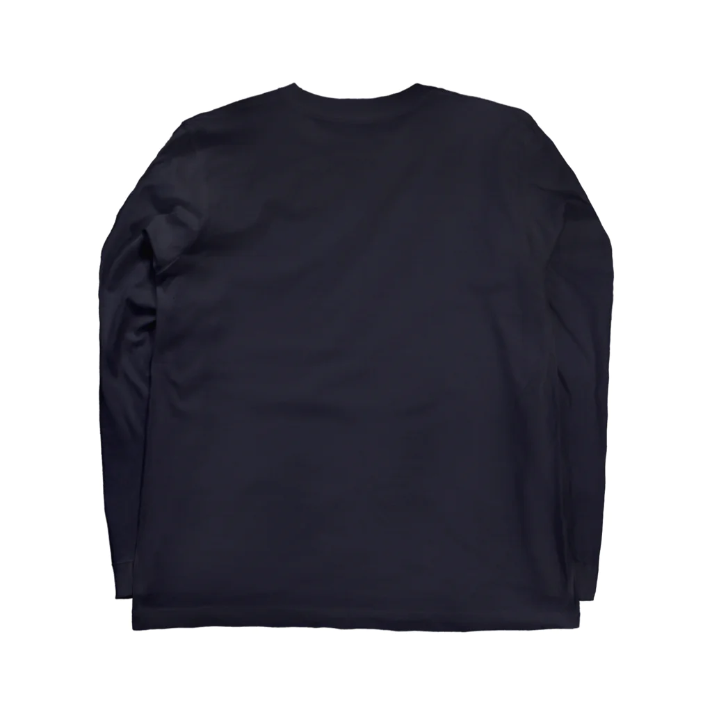 L_arctoaのイルカとクジラの違い Long Sleeve T-Shirt :back