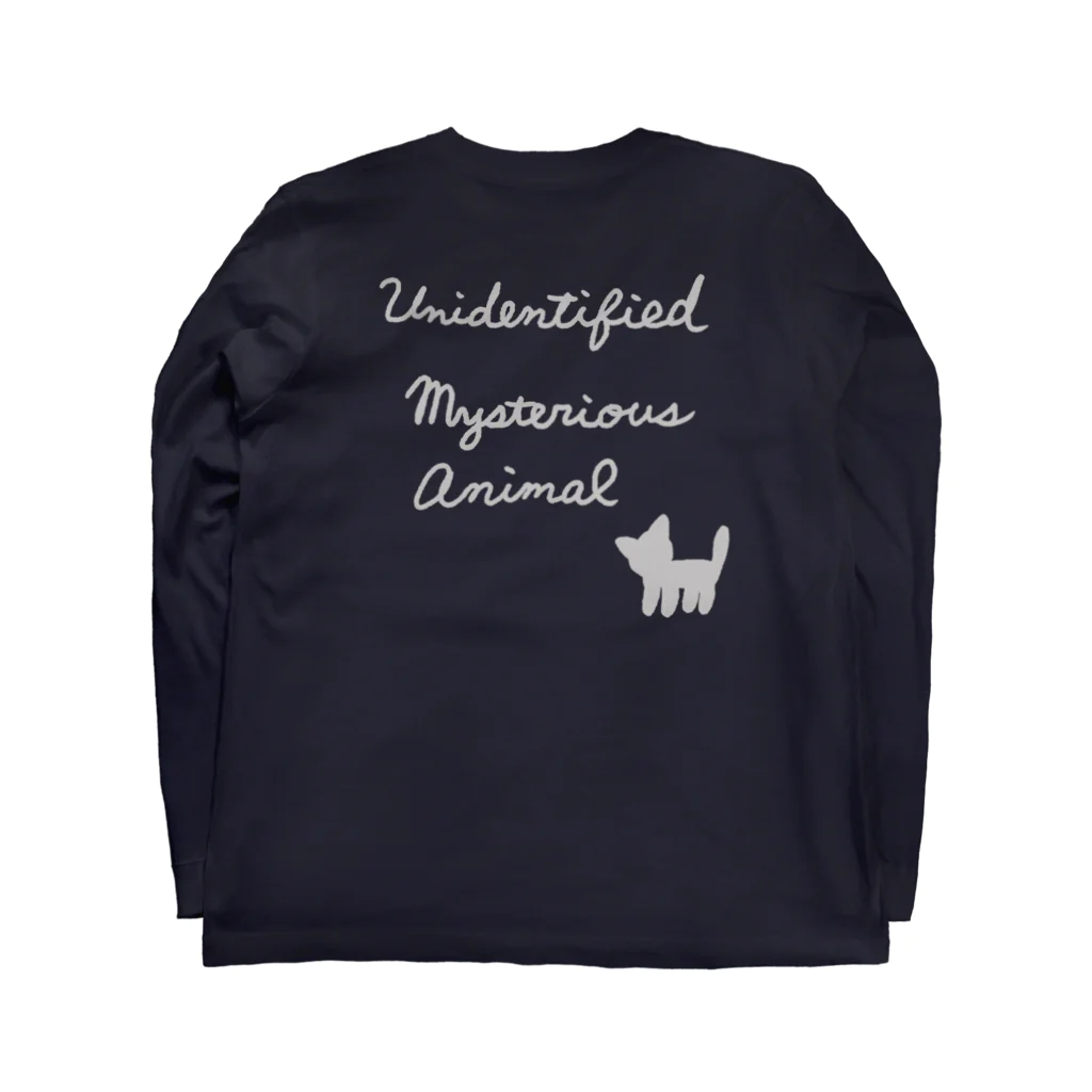 風野ひつじのUFO＆UMA Long Sleeve T-Shirt :back